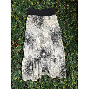 Y2K Vintage Wet Seal 100% Cotton Bohemian Maxi Skirt Size Medium